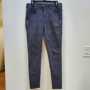 Wit and Wisdom Houndstooth Skinny Pants - size 8